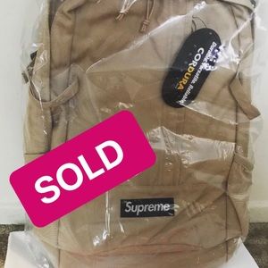 SUPREME BACKPACK (tan)